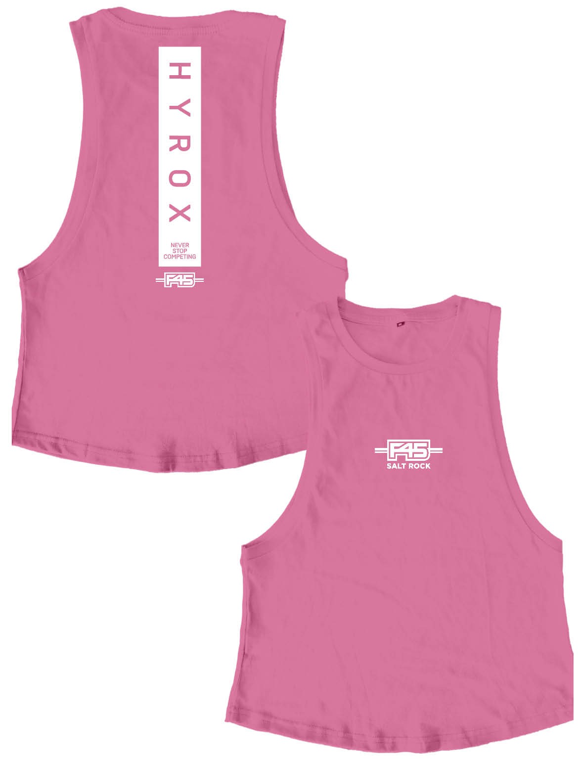 Womens F45 X HYROX Training Muscle Top