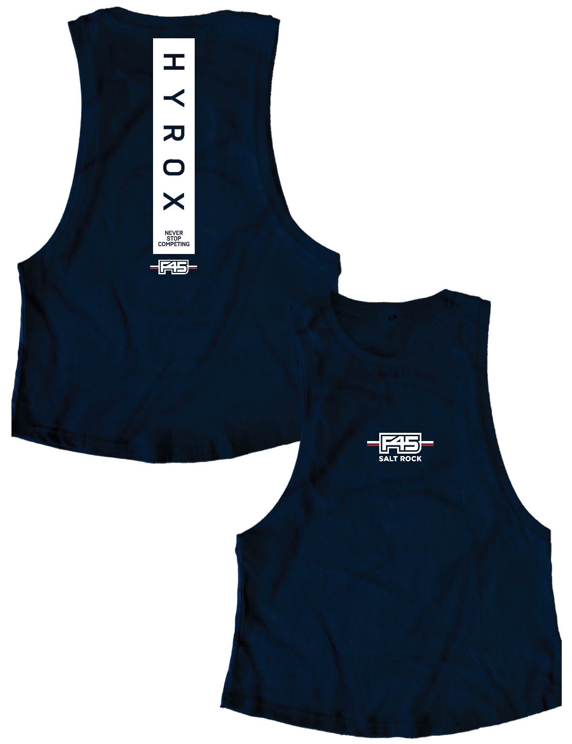 Womens F45 X HYROX Training Muscle Top