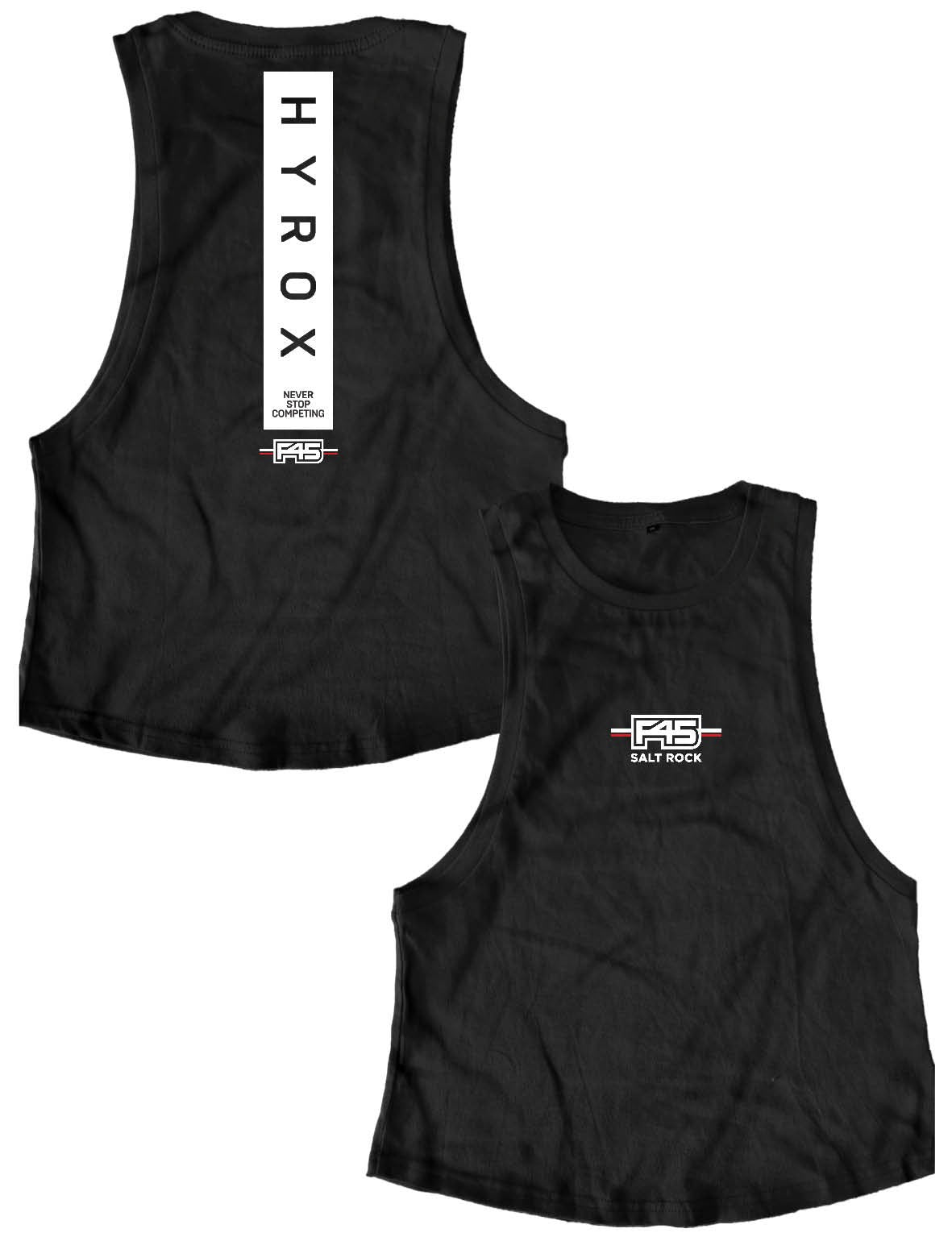 Womens F45 X HYROX Training Muscle Top