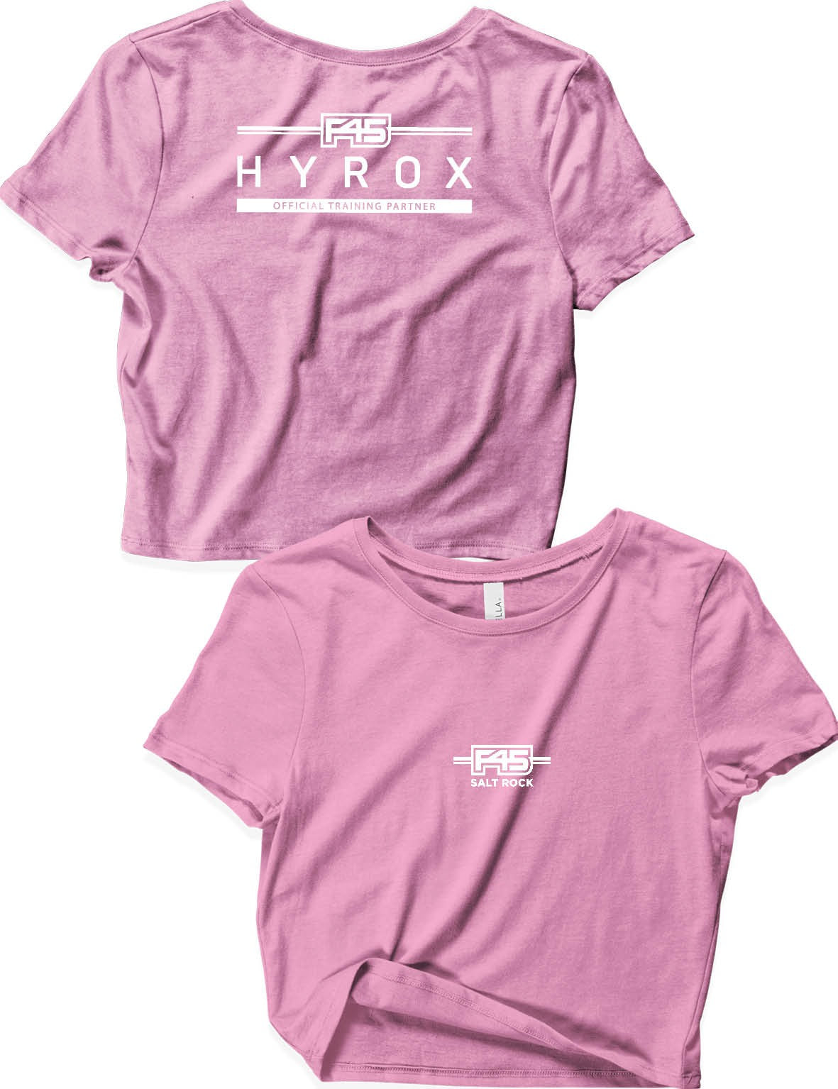 Womens F45 X HYROX Partner Crop Top