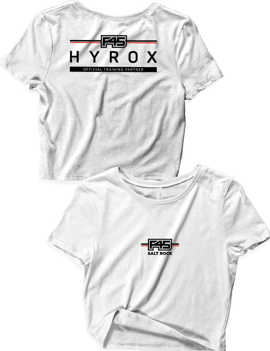 Womens F45 X HYROX Partner Crop Top